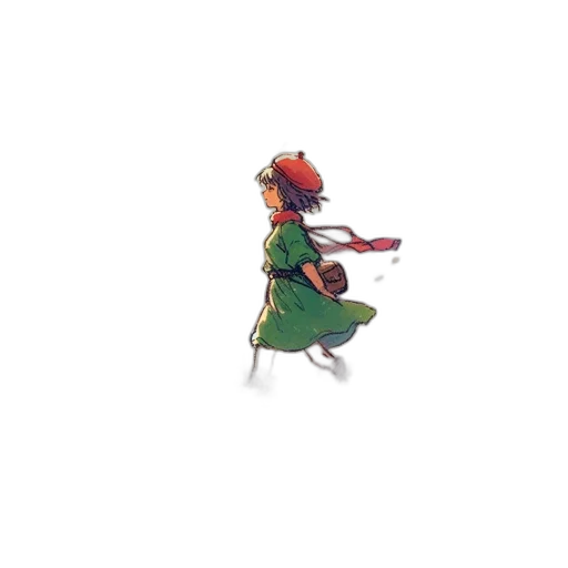 staff, dress, hat, dragon transparent PNG cut-out