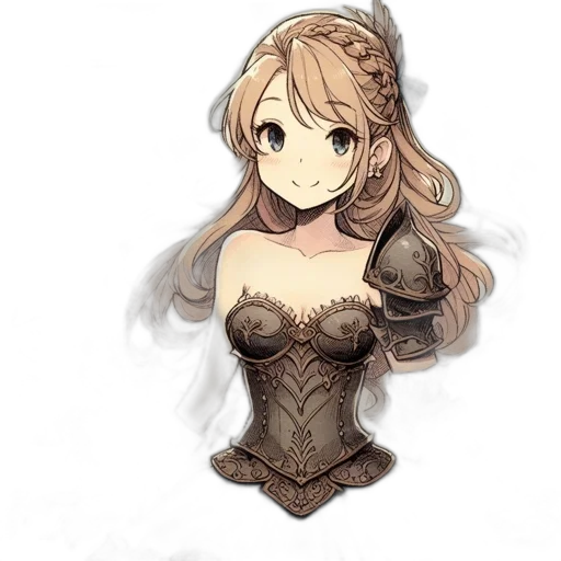 dress, crown, staff, jewelry transparent PNG cut-out