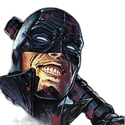 mask, face, jacket, comic book art transparent PNG cut-out