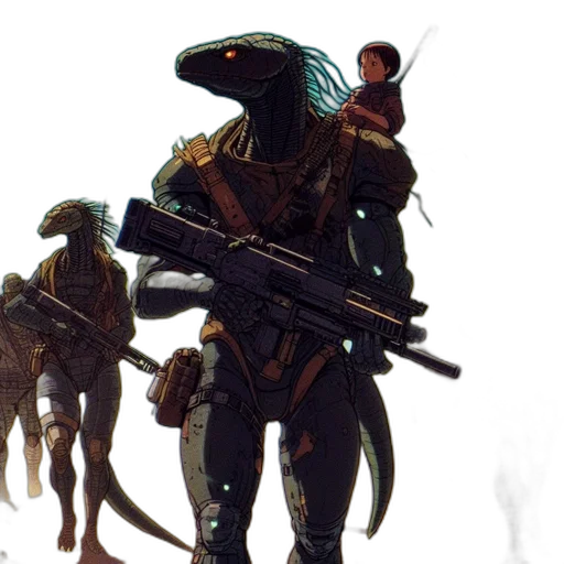creature, staff, weapon, concept art transparent PNG cut-out