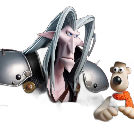 concept art, 3d render, cartoon, fantasy art transparent PNG cut-out
