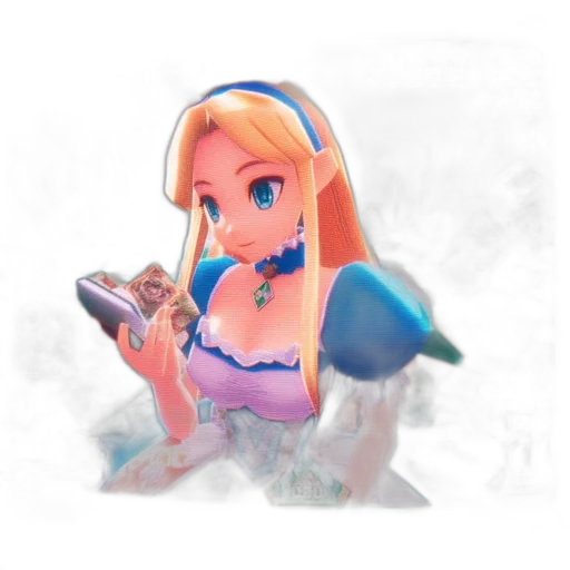 dress, weapon, robot, staff transparent PNG cut-out