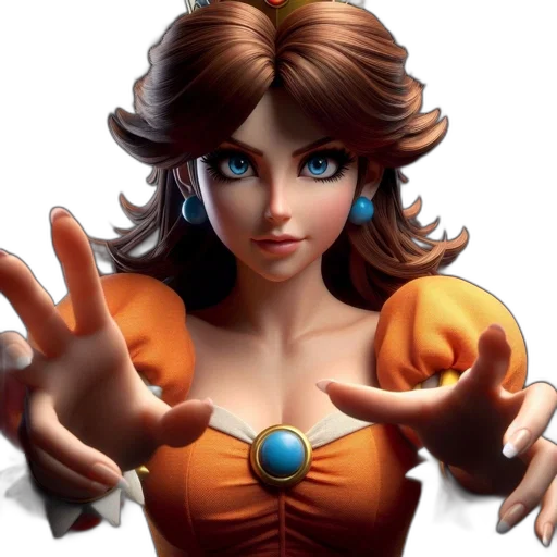 crown, concept art, 3d render, fantasy art transparent PNG cut-out