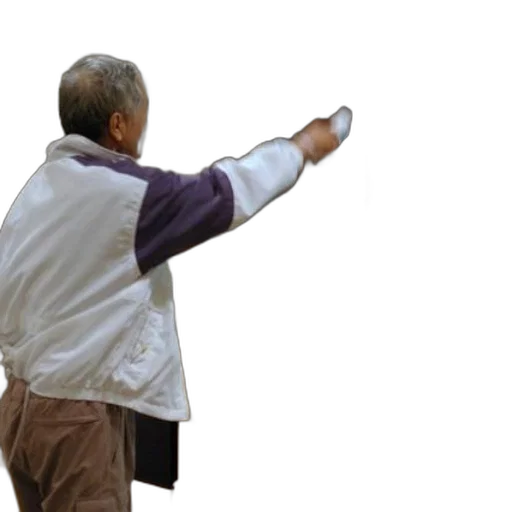 jacket, staff, weapon, umbrella transparent PNG cut-out