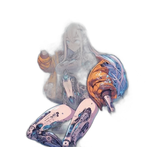 mask, robot, creature, dress transparent PNG cut-out