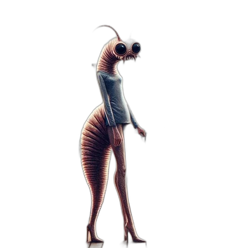 creature, dress, animal, robot transparent PNG cut-out