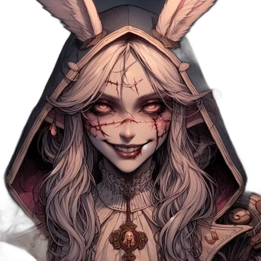 mask, face, staff, creature transparent PNG cut-out