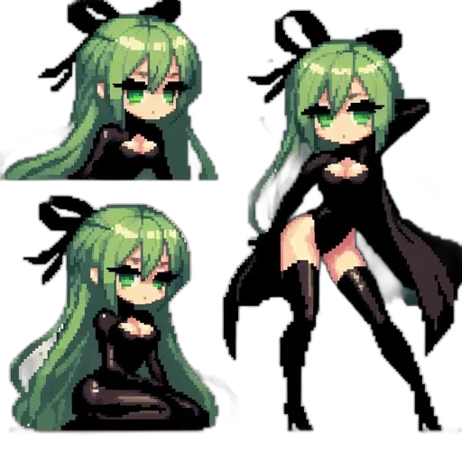 dragon, creature, pixel art, anime transparent PNG cut-out