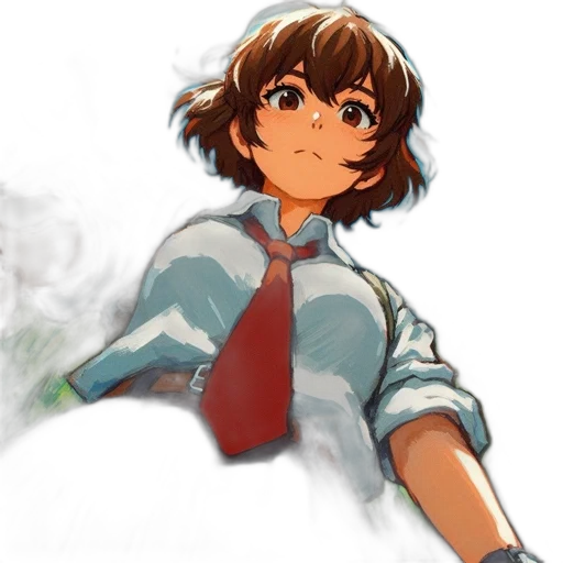 face, staff, dress, weapon transparent PNG cut-out