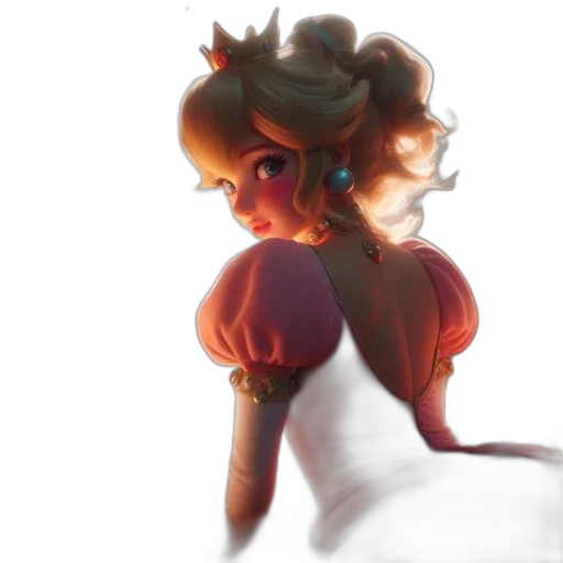 crown, dress, mask, creature transparent PNG cut-out