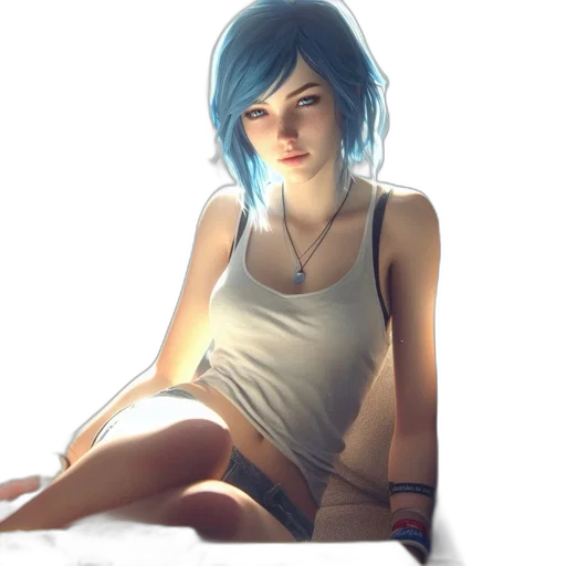 dress, staff, face, jewelry transparent PNG cut-out