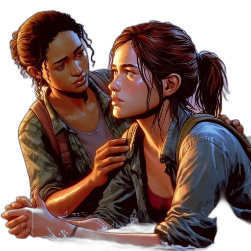comic book art, concept art, photorealistic, fantasy art transparent PNG cut-out