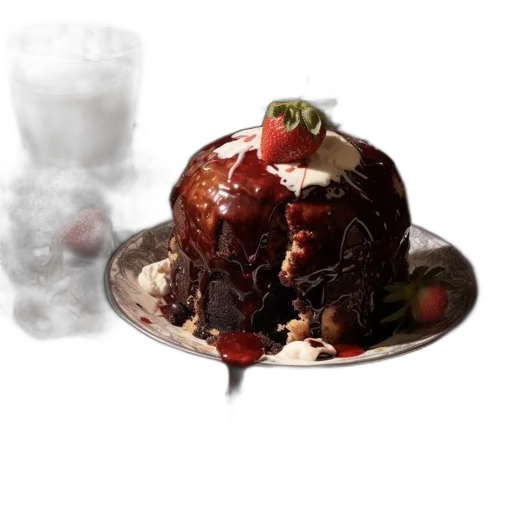 food, crown, hat, 3d render transparent PNG cut-out