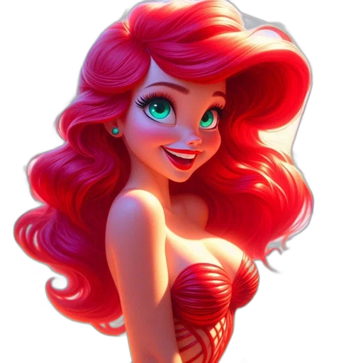 dress, hair, cartoon, fantasy art transparent PNG cut-out