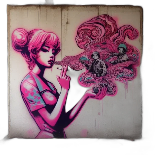 fantasy art, photorealistic, concept art, red transparent PNG cut-out