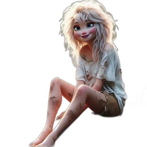 creature, face, mask, dress transparent PNG cut-out