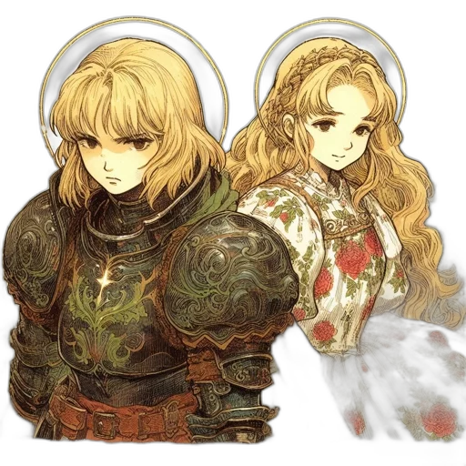mask, crown, concept art, watercolor transparent PNG cut-out