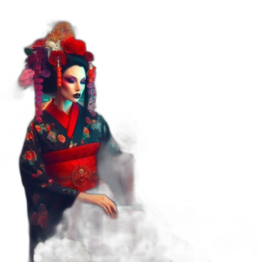 mask, dress, face, staff transparent PNG cut-out