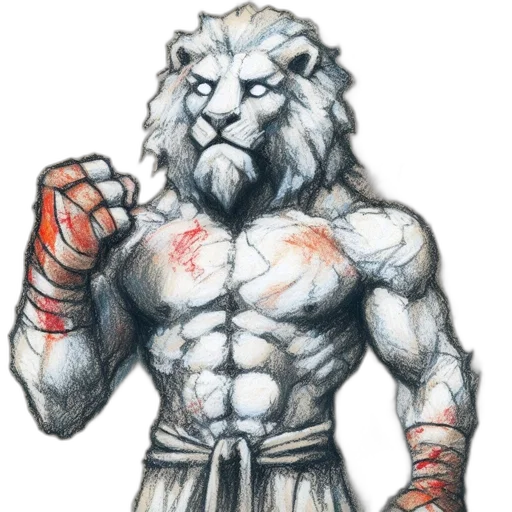 concept art, fantasy art, pencil sketch, photorealistic transparent PNG cut-out