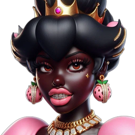 crown, jewelry, face, concept art transparent PNG cut-out