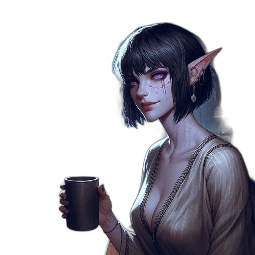 staff, dragon, face, fantasy art transparent PNG cut-out