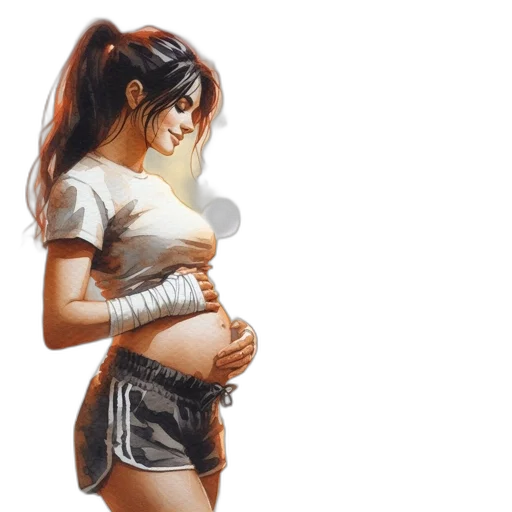 oil painting, photorealistic, concept art, pixel art transparent PNG cut-out