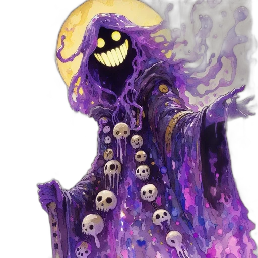 mask, staff, creature, concept art transparent PNG cut-out