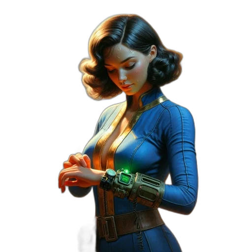 jewelry, staff, robot, concept art transparent PNG cut-out