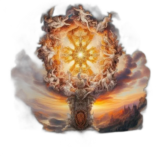 dragon, crown, mask, jewelry transparent PNG cut-out