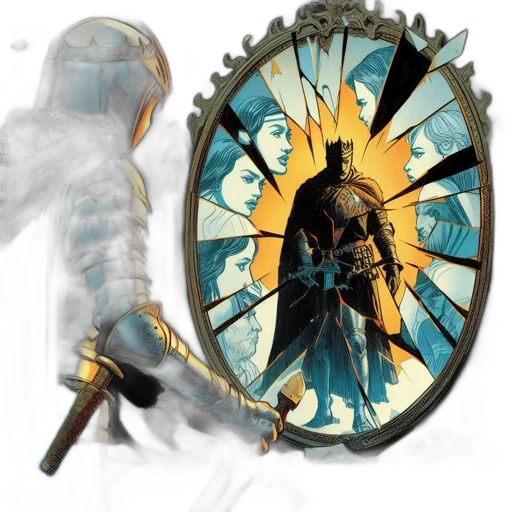 sword, weapon, concept art, fantasy art transparent PNG cut-out