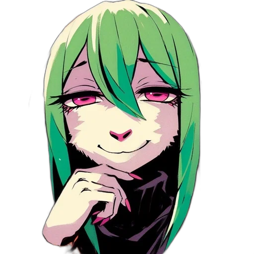 face, mask, staff, creature transparent PNG cut-out