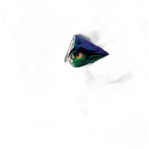 dragon, mask, creature, hat transparent PNG cut-out