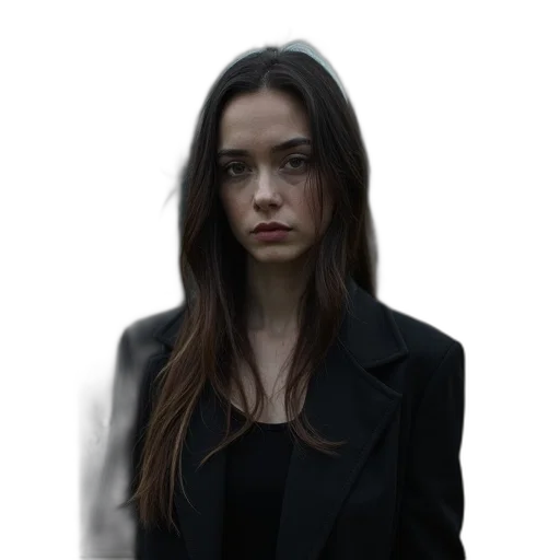 jacket, face, staff, dress transparent PNG cut-out