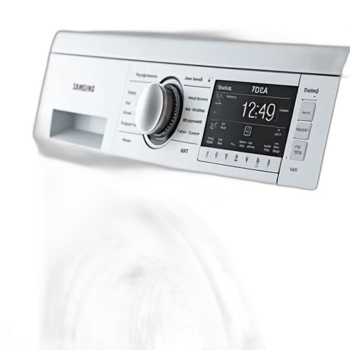white, samsung, washing, machine transparent PNG cut-out