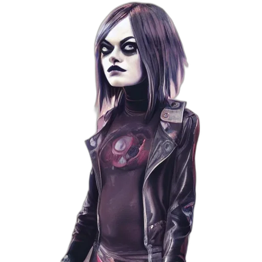 jacket, face, mask, concept art transparent PNG cut-out