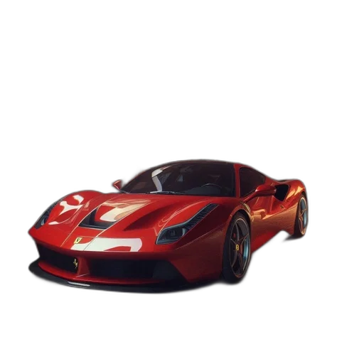 car, animal, weapon, 3d render transparent PNG cut-out