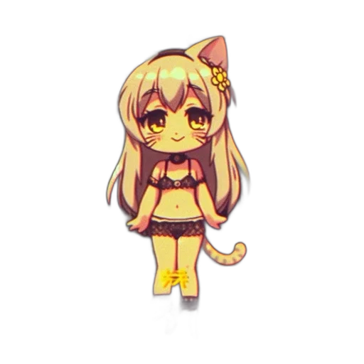 staff, animal, creature, pixel art transparent PNG cut-out