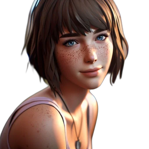 face, robot, creature, dress transparent PNG cut-out