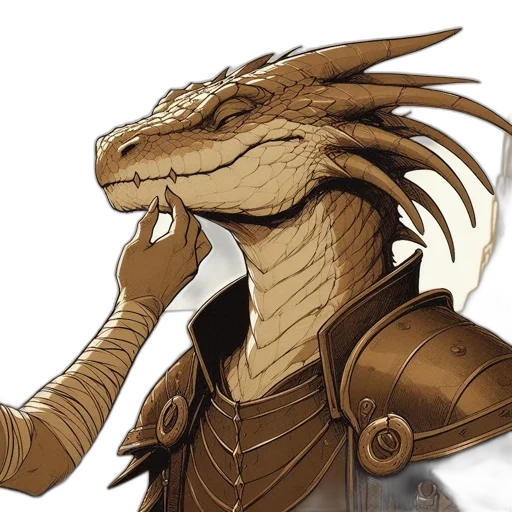 dragon, staff, creature, mask transparent PNG cut-out