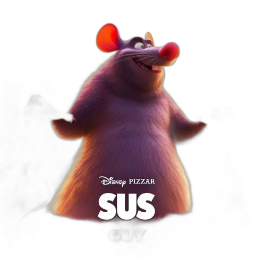 concept art, 3d render, poster, animated transparent PNG cut-out