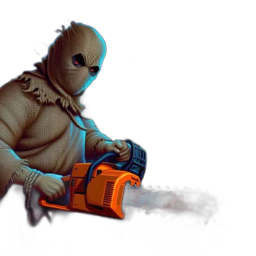 robot, weapon, staff, mask transparent PNG cut-out