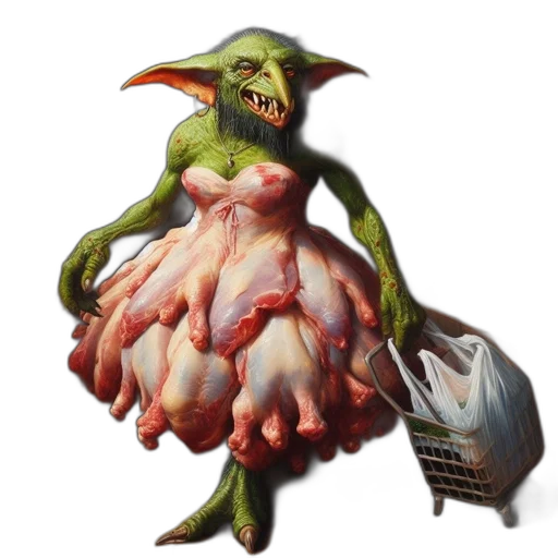 creature, food, dragon, animal transparent PNG cut-out