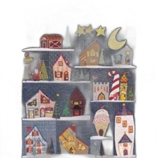 furniture, concept art, snow, city street transparent PNG cut-out