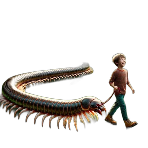 creature, animal, staff, weapon transparent PNG cut-out
