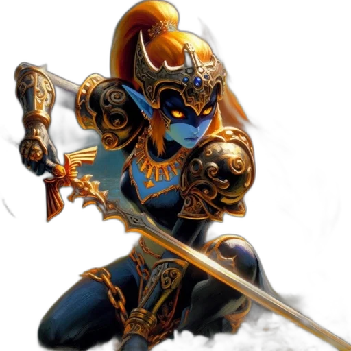 staff, sword, mask, jewelry transparent PNG cut-out