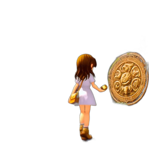 jewelry, 3d render, concept art, pixel art transparent PNG cut-out