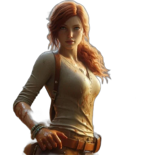 jacket, face, weapon, dress transparent PNG cut-out