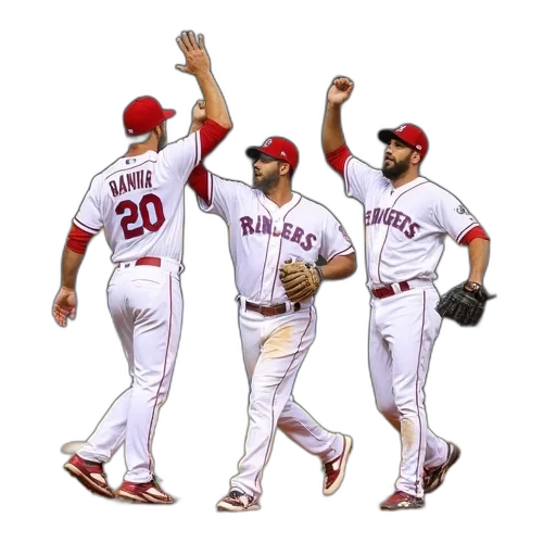 rangers, outfielders, left, chris transparent PNG cut-out
