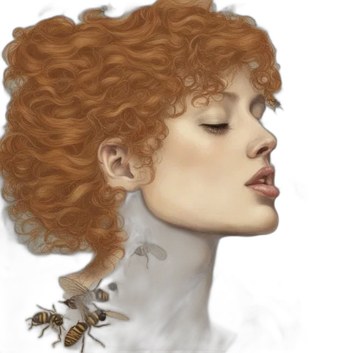 crown, hair, photorealistic, fantasy art transparent PNG cut-out