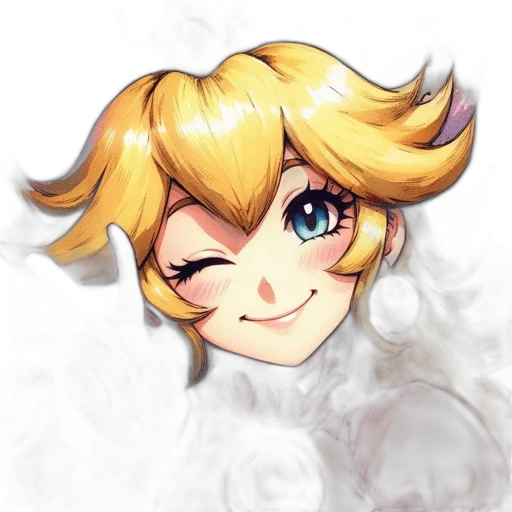 crown, face, staff, watercolor transparent PNG cut-out